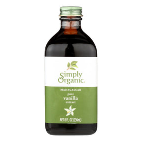 Simply Organic 8 Fl Oz Pure Vanilla Extract (Pack of 6) - Cozy Farm 