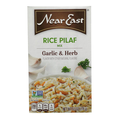 Near East Garlic & Herb Rice Pilafs (Pack of 12 - 6.3 Oz.) - Cozy Farm 