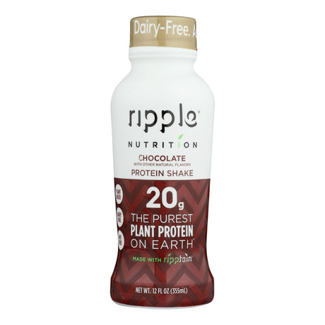 Ripple Chocolate Shake 12 - 12 fl. oz. Ready-to-Drink - Cozy Farm 