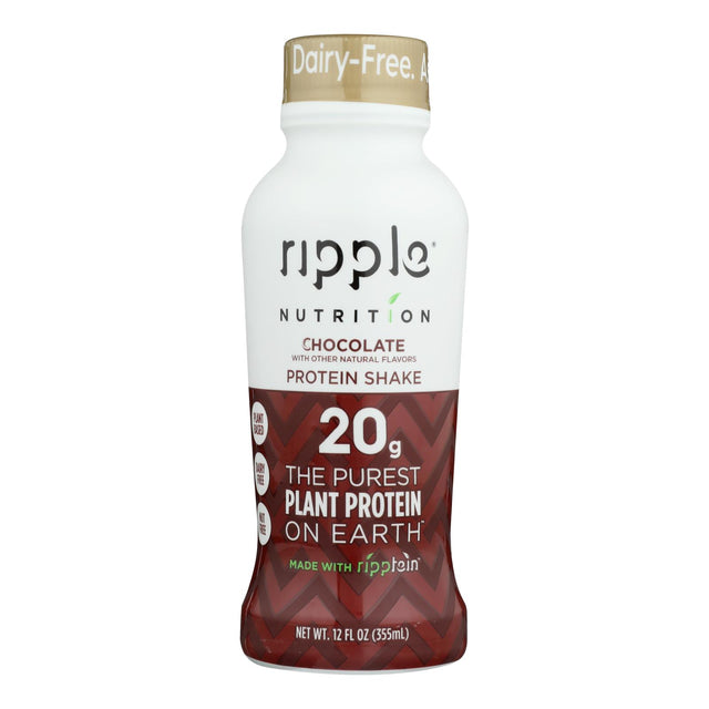 Ripple Chocolate Shake 12 - 12 fl. oz. Ready-to-Drink - Cozy Farm 