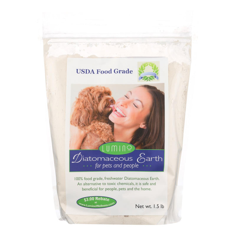 Lumino Home Diatomaceous Earth for Pets and Humans - 1.5 Lbs - Cozy Farm 