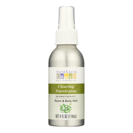 Aura Cacia Eucalyptus Harvest Aromatherapy Mist (4 Fl Oz) - Cozy Farm 