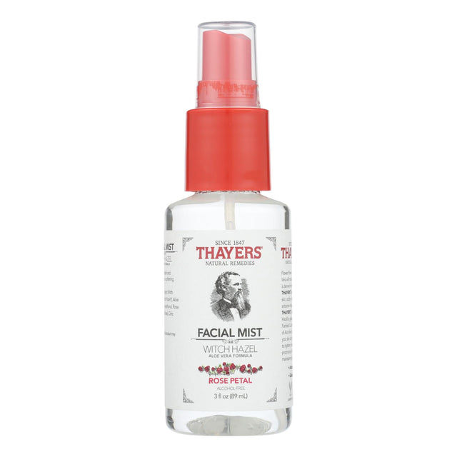 Thayers Alcohol-Free Witch Hazel with Rose Petal Extract, 12 Pack of 3 Fl Oz Bottles - Cozy Farm 