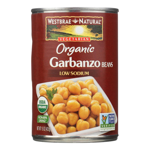 Westbrae Foods Organic Garbanzo Beans, 15 Oz Pack of 12 - Cozy Farm 