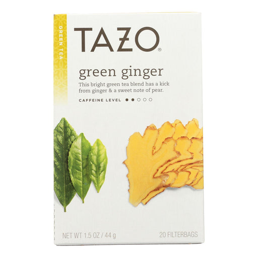 Green Tea Ginger (Pack of 6 - 20 Bag) Tazo Tea - Cozy Farm 