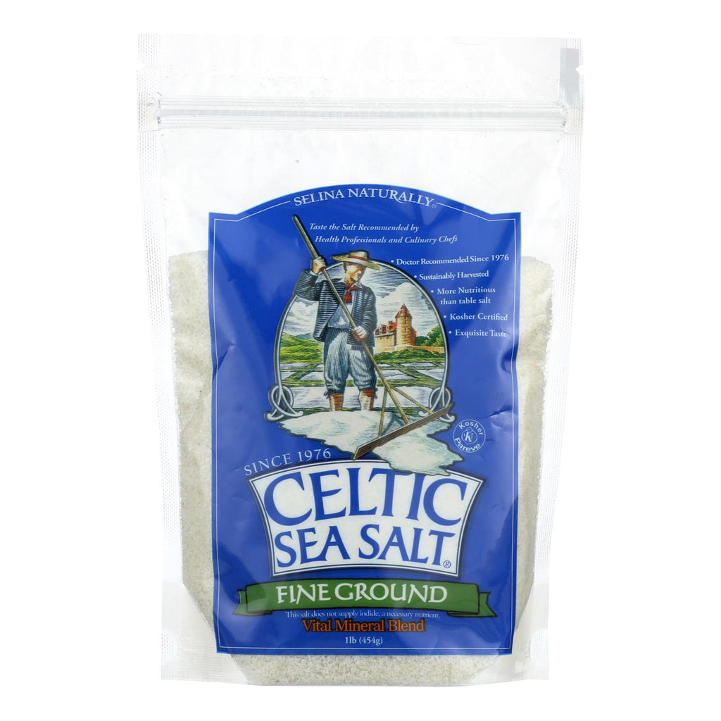 Celtic Sea Salt Fine Ground (Pack of 6 Lbs.) - Cozy Farm 