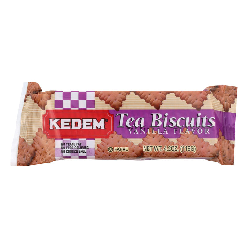 Kedem Vanilla Tea Biscuits, 4.2 Oz. (Pack of 24) - Cozy Farm 