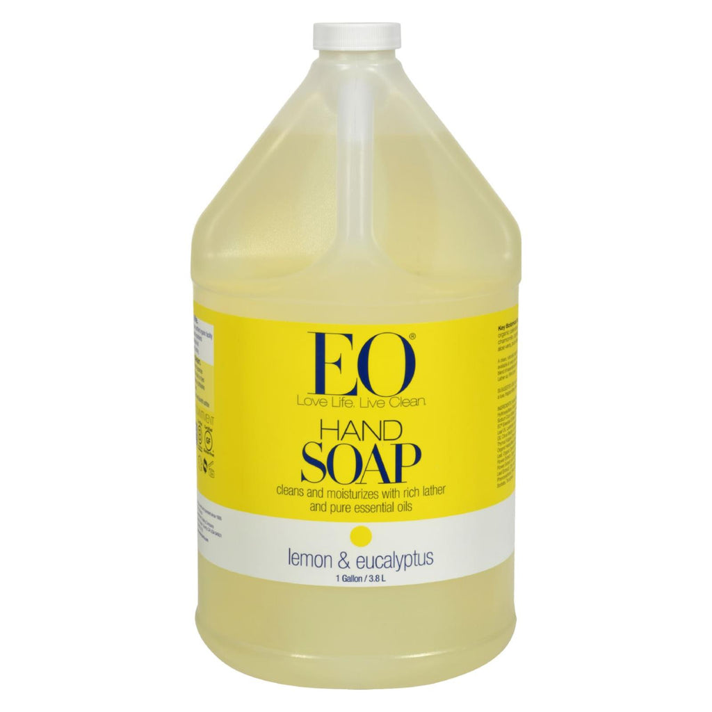 Eo Products Liquid Hand Soap Lemon and Eucalyptus (1 Gallon) - Cozy Farm 