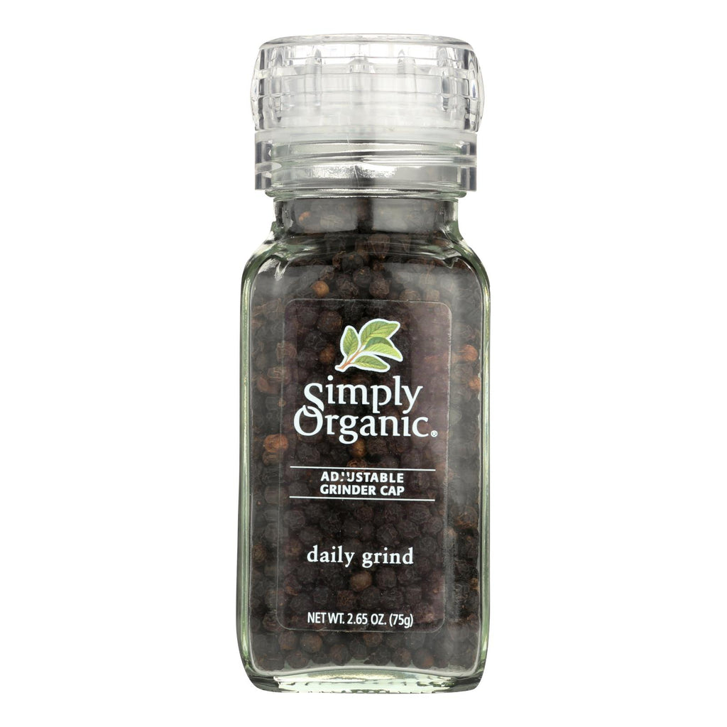 Organic Daily Grind Black Peppercorns (Pack of 3 Oz.) - Grinder - Cozy Farm 