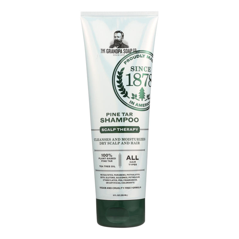 Grandpa's Pine Tar Shampoo for Scalp Relief (8 Fl Oz) - Cozy Farm 