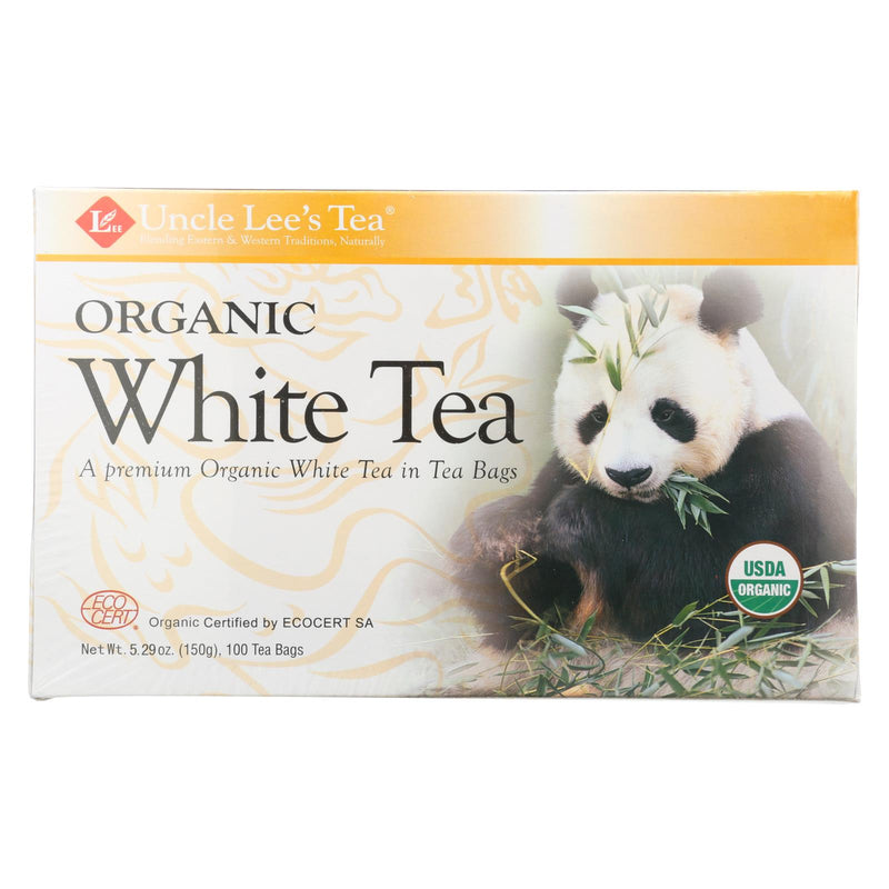 Uncle Lee's Legends of China Organic White Tea (Pack of 100 Tea Bags) - Cozy Farm 