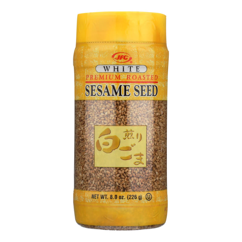 JFC White Roasted Sesame Seeds - 8 Oz. (Pack of 12) - Cozy Farm 