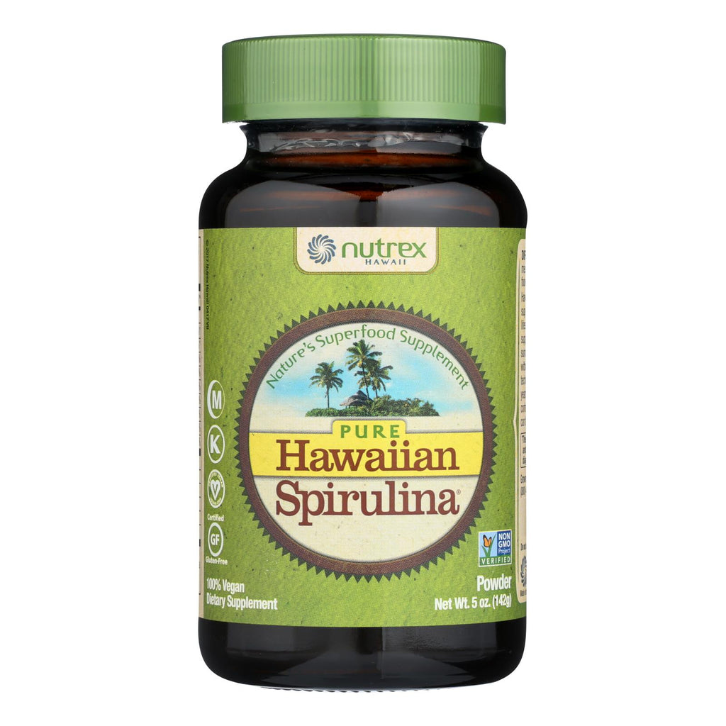 Nutrex Hawaii Pure Hawaiian Spirulina Pacifica Powder (5 Oz.) - Cozy Farm 