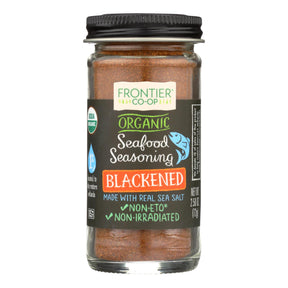 Frontier Herb Organic Blackened Seafood Seasoning, 2.5 Oz. - Cozy Farm 