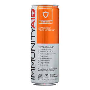 Lifeaid ImmunityAid Defend Immune Support Electrolyte Drink, 12 Fl Oz (Pack of 12) - Cozy Farm 