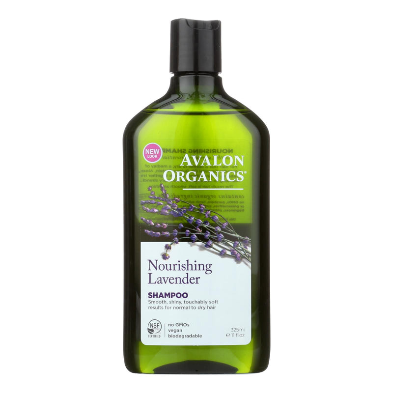 Avalon Organics Nourishing Lavender Shampoo, 11 Fl Oz - Cozy Farm 