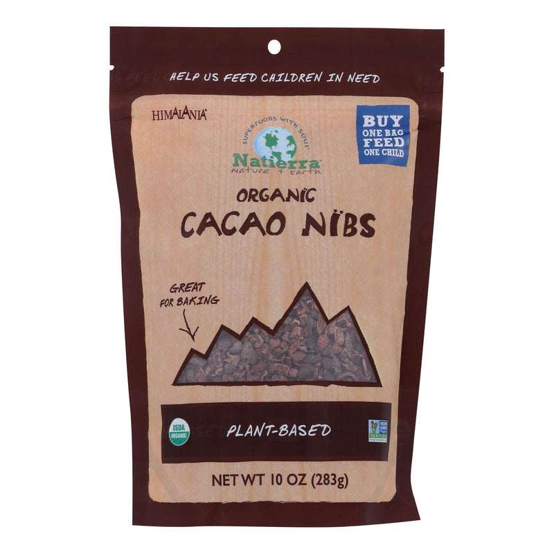 Natierra Organic Cacao Nibs - Chocolate (Pack of 6 - 10 Oz.) - Cozy Farm 