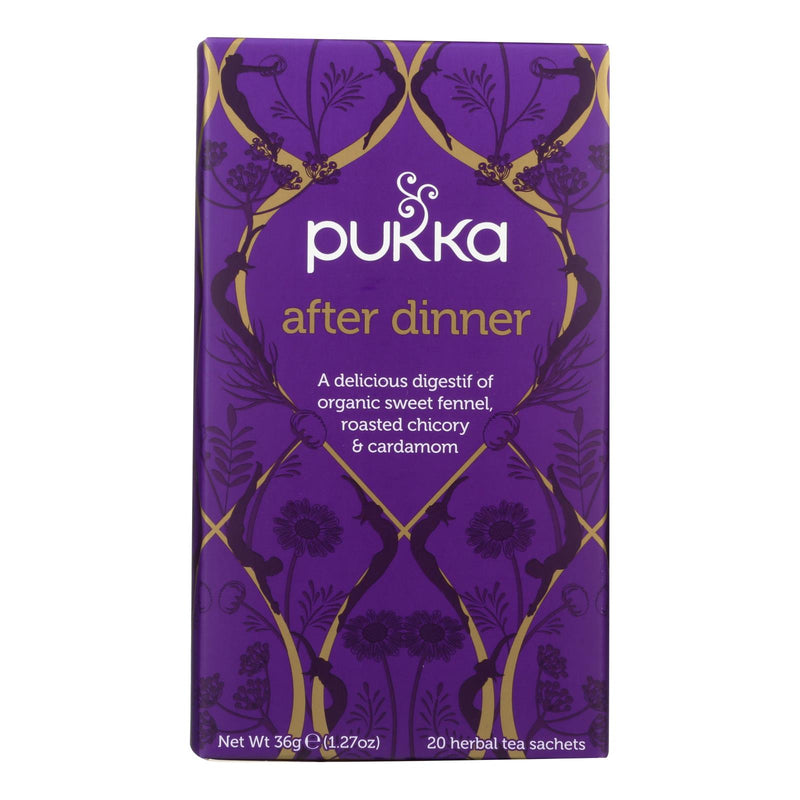 Pukka Organic Herbal Tea - After Dinner (Pack of 6 x 20 Bags) - Cozy Farm 