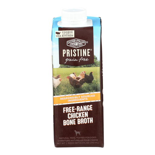 Castor & Pollux Green Free-Range Chicken Bone Broth (24-Pack) - Cozy Farm 