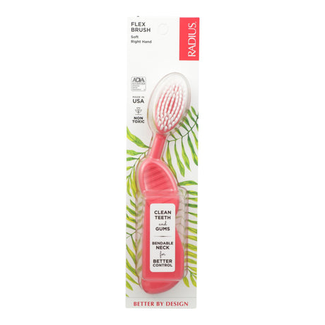 Radius Scuba Right-Hand Soft-Bristle Toothbrush (Pack of 6) - Cozy Farm 