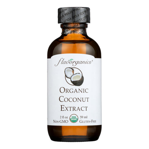 Flavorganics Organic Coconut Extract (Pack of 2 Oz.) - Cozy Farm 