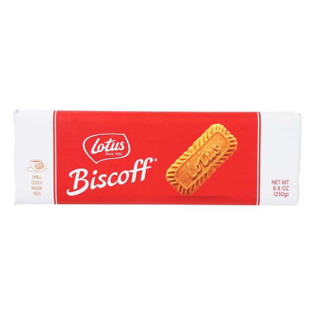 Lotus Biscoff Crunchy Caramel Cookies, 10 Count, 8.8 Oz Pack - Cozy Farm 