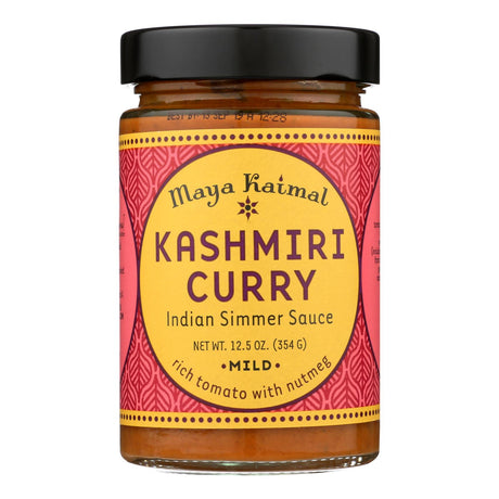 Maya Kaimal Kashmiri Curry Simmer Sauce (Pack of 6 - 12.5 Oz.) - Cozy Farm 