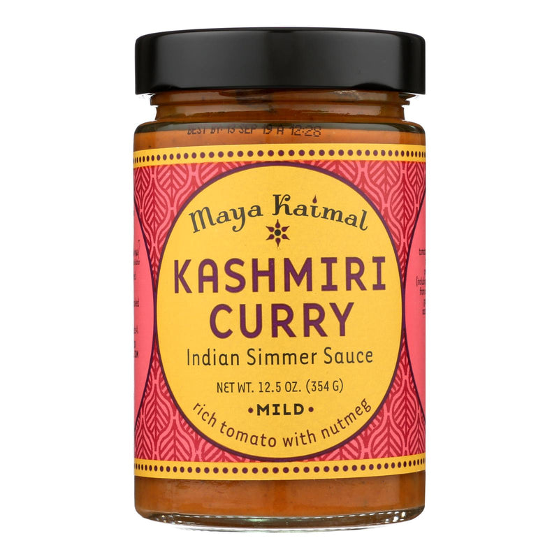 Maya Kaimal Kashmiri Curry Simmer Sauce (Pack of 6 - 12.5 Oz.) - Cozy Farm 