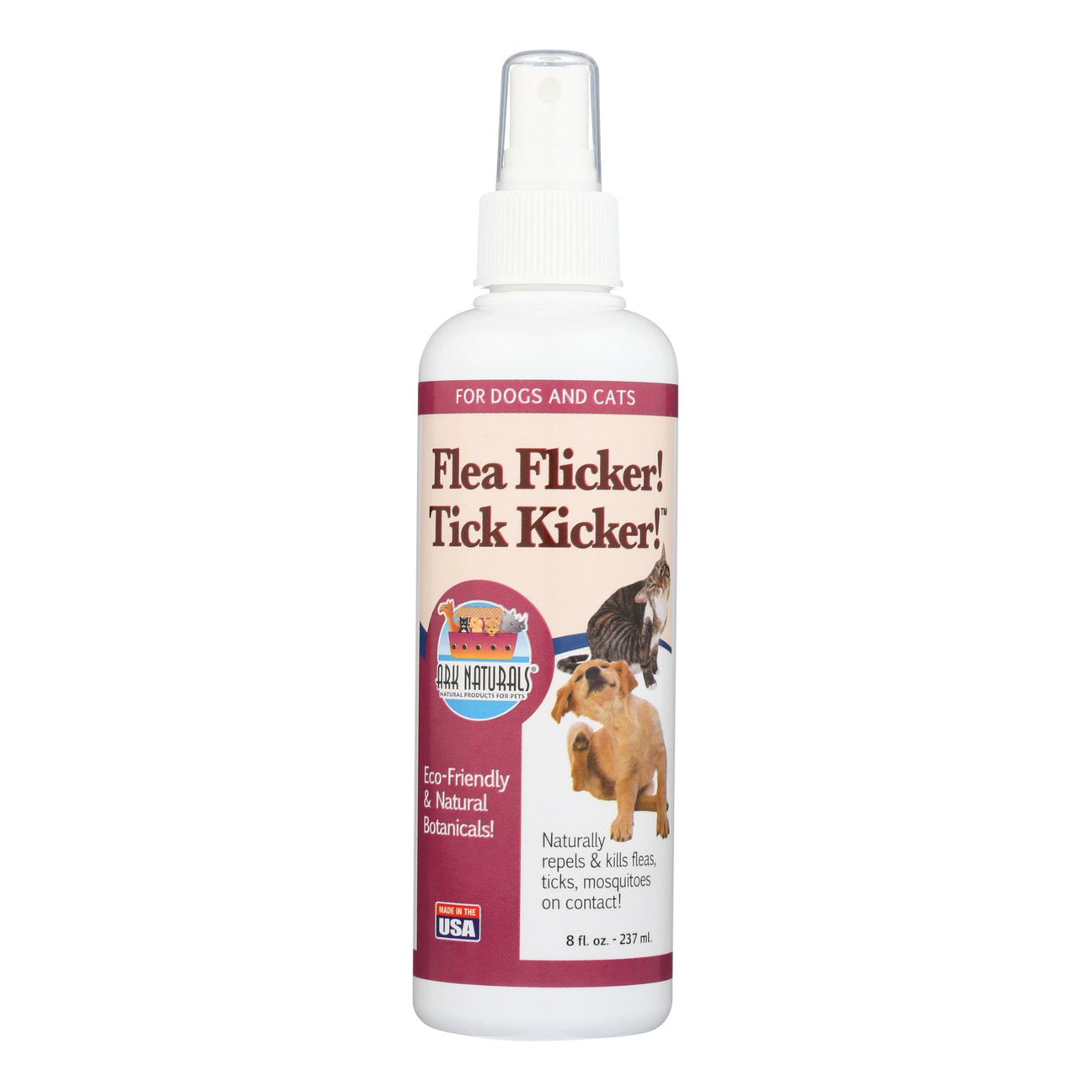 Ark Naturals Flea Flicker Tick Kicker, 8 Oz. Bottle - Cozy Farm 