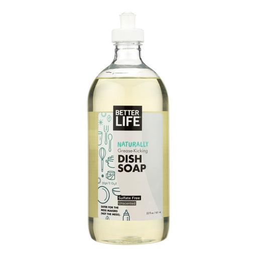 Better Life Unscented Dishwashing Soap - 22 Fl Oz - Cozy Farm 