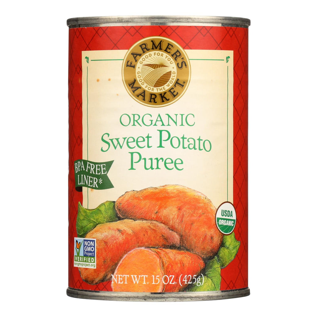 Farmer's Market Organic Pumpkin-Potato Puree (Pack of 12 - 15 Oz.) - Cozy Farm 
