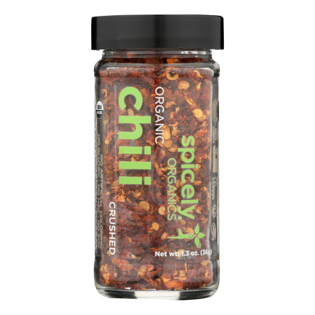 Spicely Organics Crushed Organic Chili Flakes (Pack of 3 - 1.3 Oz. Each) - Cozy Farm 