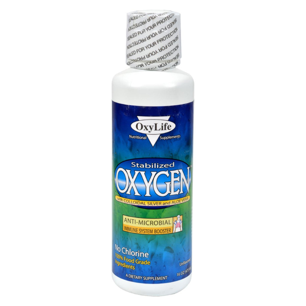 Oxylife Oxygen With Colloidal Silver (Pack of 16 Fl Oz) - Cozy Farm 