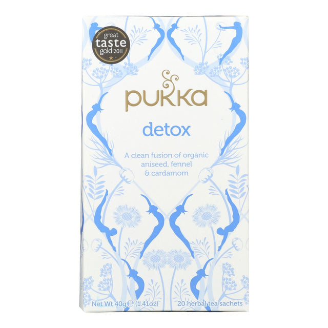 Pukka Organic Herbal Detox Tea (Pack of 6 - 20 Bags) - Cozy Farm 