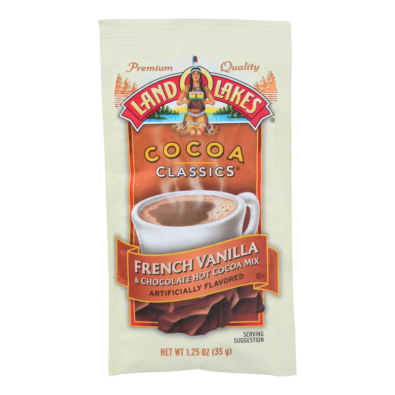 Land O'Lakes Cocoa Classic Mix, French Vanilla and Chocolate, 12 - 1.25 Oz Packs - Cozy Farm 