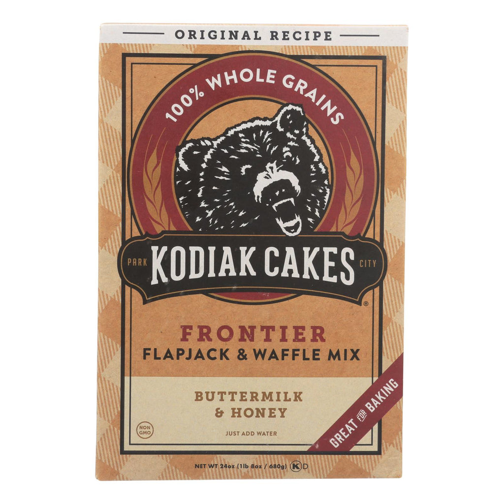 Kodiak Cakes Flapjack and Waffle Mix - Buttermilk & Honey (Pack of 6 - 24 Oz.) - Cozy Farm 