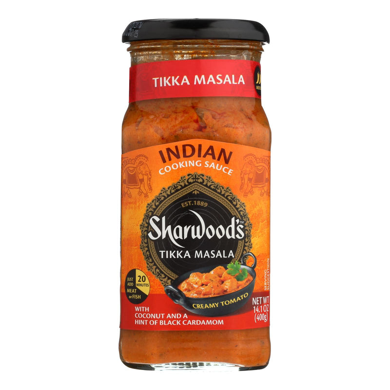 Sharwood Extra Spicy Tikka Masala Cooking Sauce (Pack of 6 - 14.1 Fl Oz) - Cozy Farm 