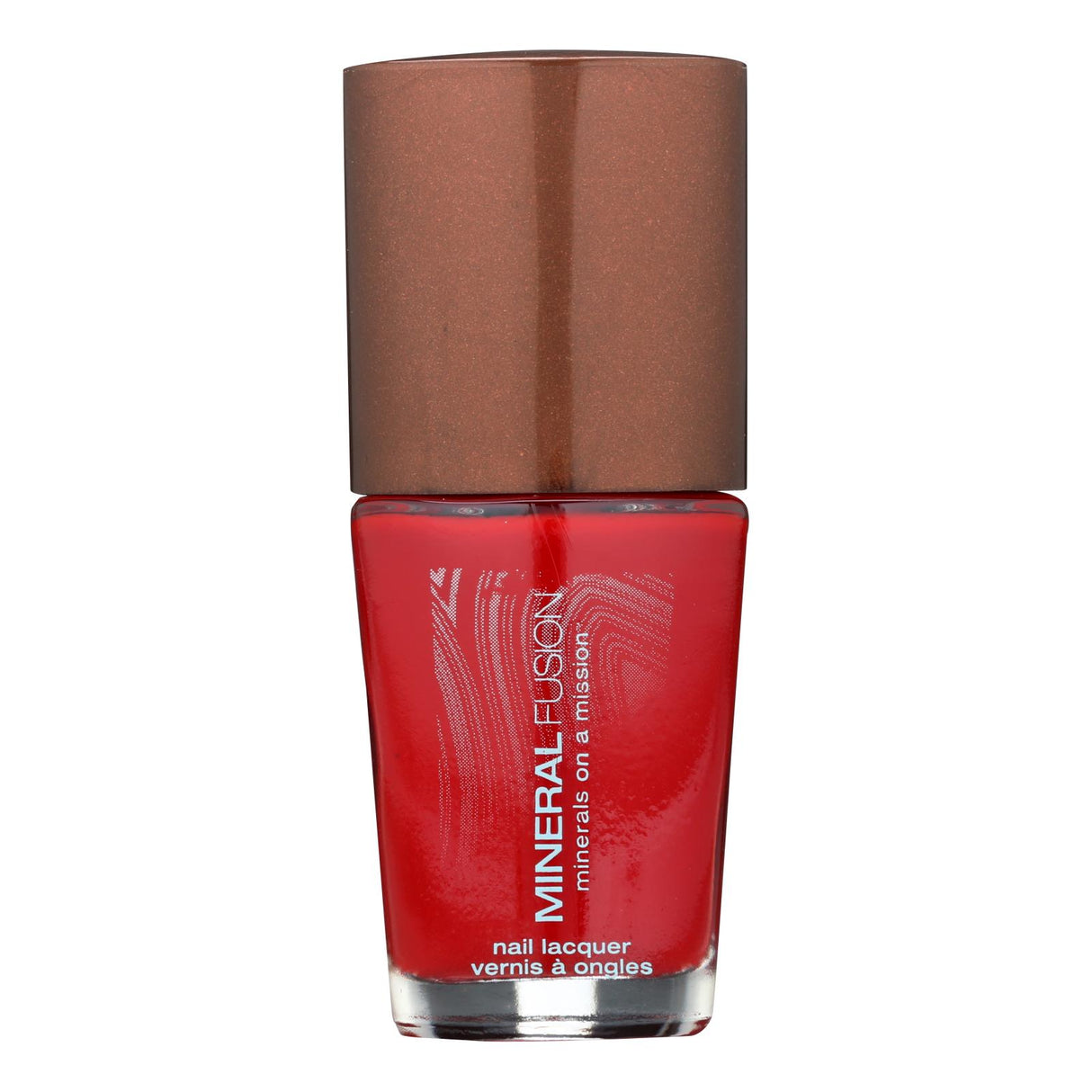 Mineral Fusion Nail Polish in Fiery Lava | Vegan, Cruelty-Free | 0.33 oz - Cozy Farm 