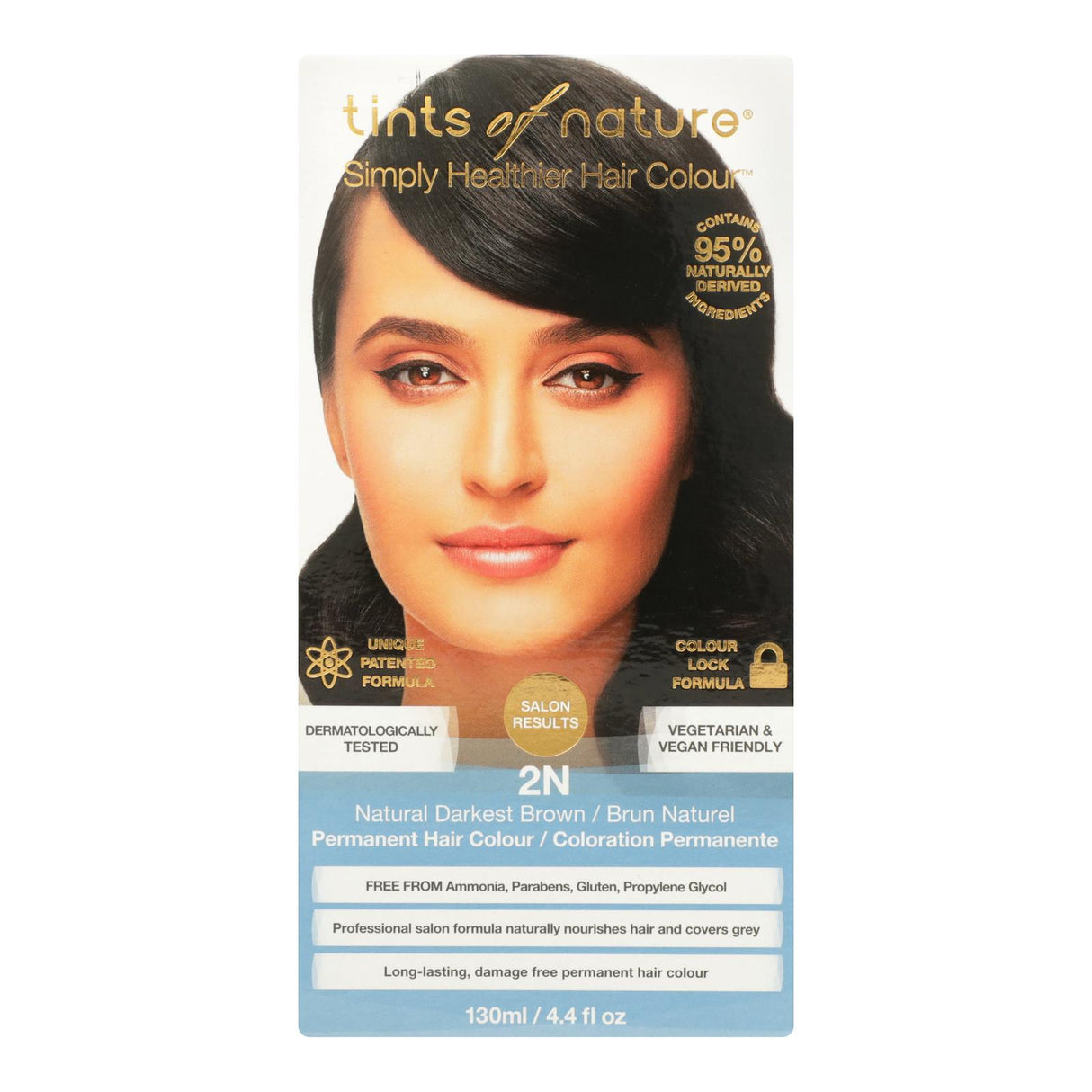 Tints Of Nature 2nd Darkest Brown Semi-Permanent Hair Color - 4.4 Fl Oz - Cozy Farm 