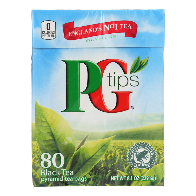 PG Tips Black Tea (Pack of 12) - Pyramid - 80 Bags - Cozy Farm 