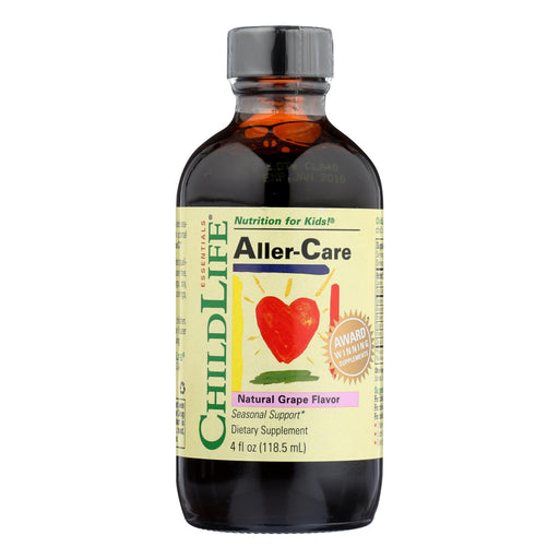 ChildLife Aller-Care Grape Allergy Relief Liquid (4 Fl Oz) - Cozy Farm 