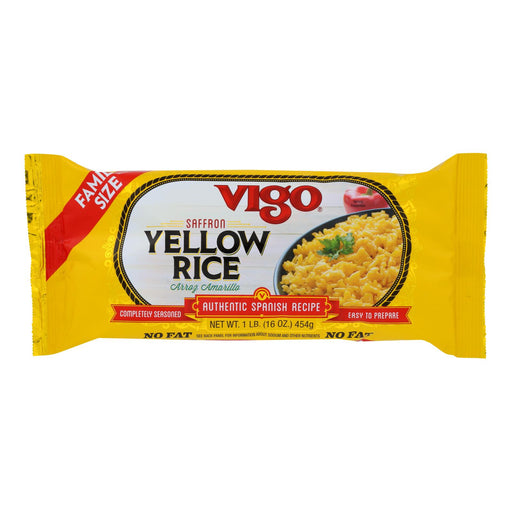 Yellow Rice (Pack of 12) - Vigo, 16 Oz. - Cozy Farm 