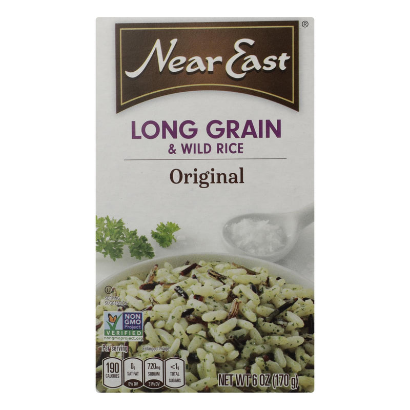 Near East Long Grain and Wild Rice Pilaf Mix 6 Oz. Pack of 12 - Cozy Farm 