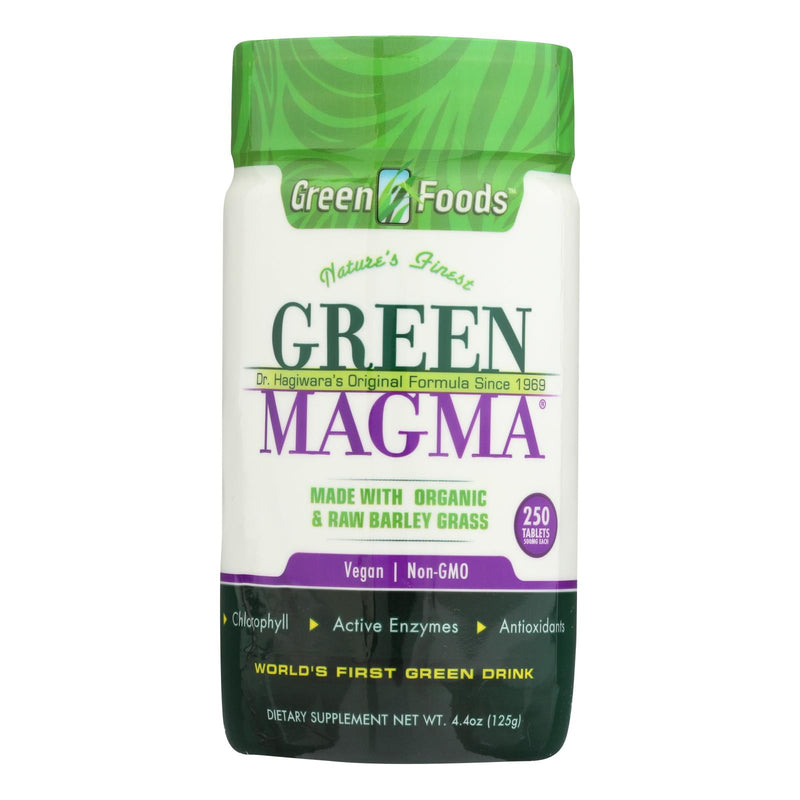 Green Foods Dr. Hagiwara Green Magma Barley Grass Juice Powder, 250 Tablets - Cozy Farm 