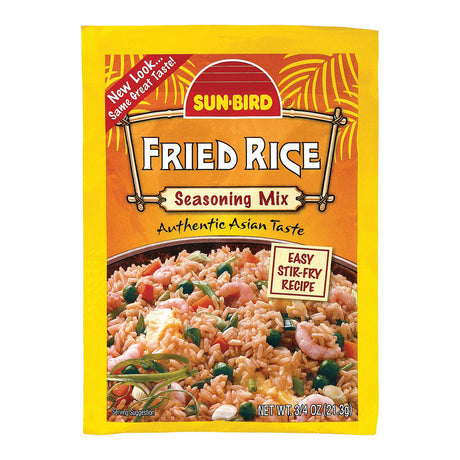 Sunbird Fired Rice Seasoning Mix For Flavorful Rice Side (Pack of 24) - 0.75 Oz. - Cozy Farm 