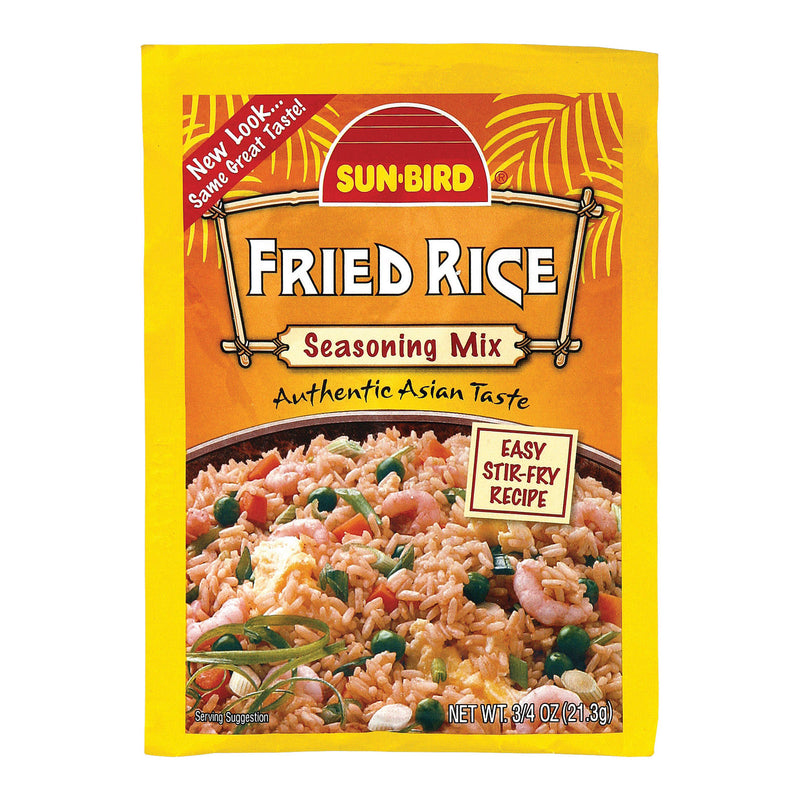 Sunbird Fired Rice Seasoning Mix For Flavorful Rice Side (Pack of 24) - 0.75 Oz. - Cozy Farm 