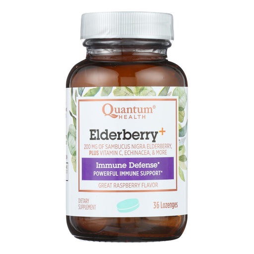 Quantum Elderberry Immune Support Lozenges (36 CT) - Cozy Farm 