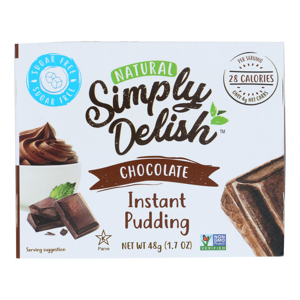 Simply Delish Chocolate Pudding & Pie Filling (Pack of 6 - 1.7 Oz.) - Cozy Farm 