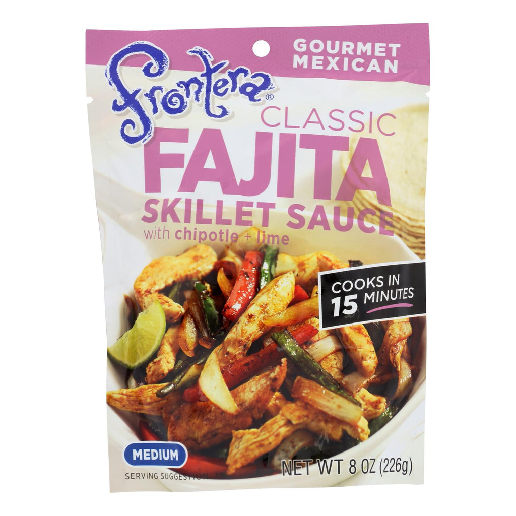 Frontera Foods Classic Fajita Skillet Sauce (Pack of 6 - 8 Oz.) - Cozy Farm 