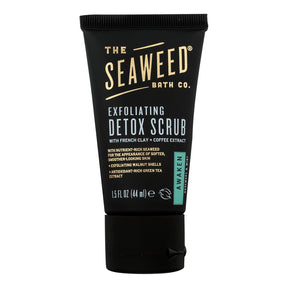 Awaken Exfoliating Detox Body Scrub by The Seaweed Bath Co (Pack of 8 - 1.5 Oz.) - Cozy Farm 